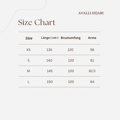 Pureté | Baumwoll Abaya in Amber Beige