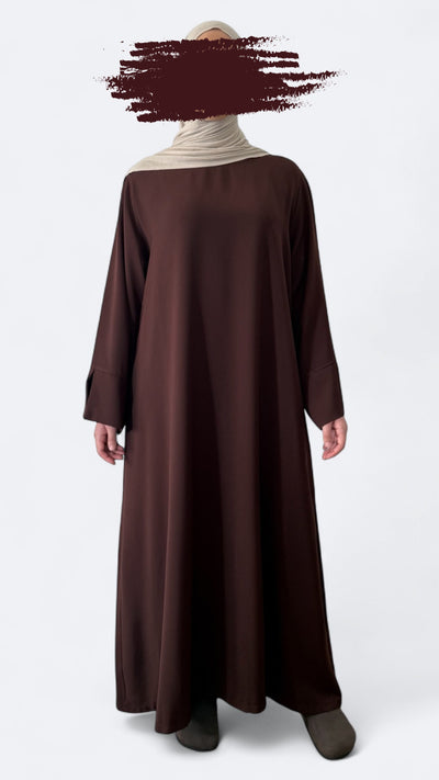 Abaya Four Seasons | Chestnut Brown