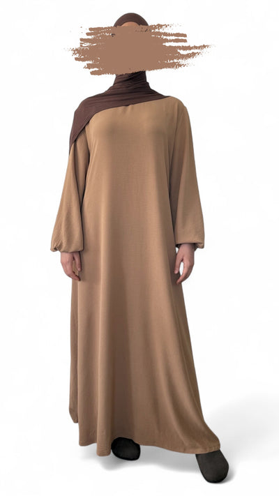 Basic Abaya | Amber Beige