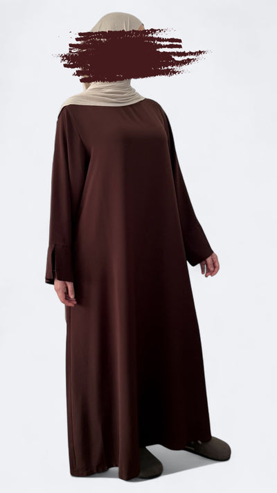 Abaya Four Seasons | Chestnut Brown