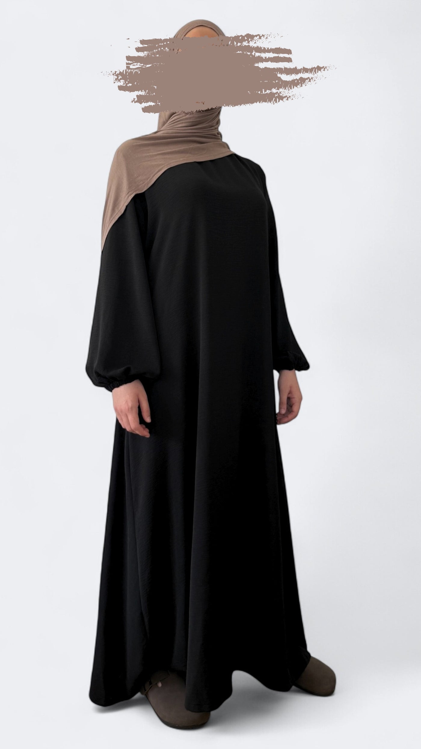Basic Abaya | Schwarz